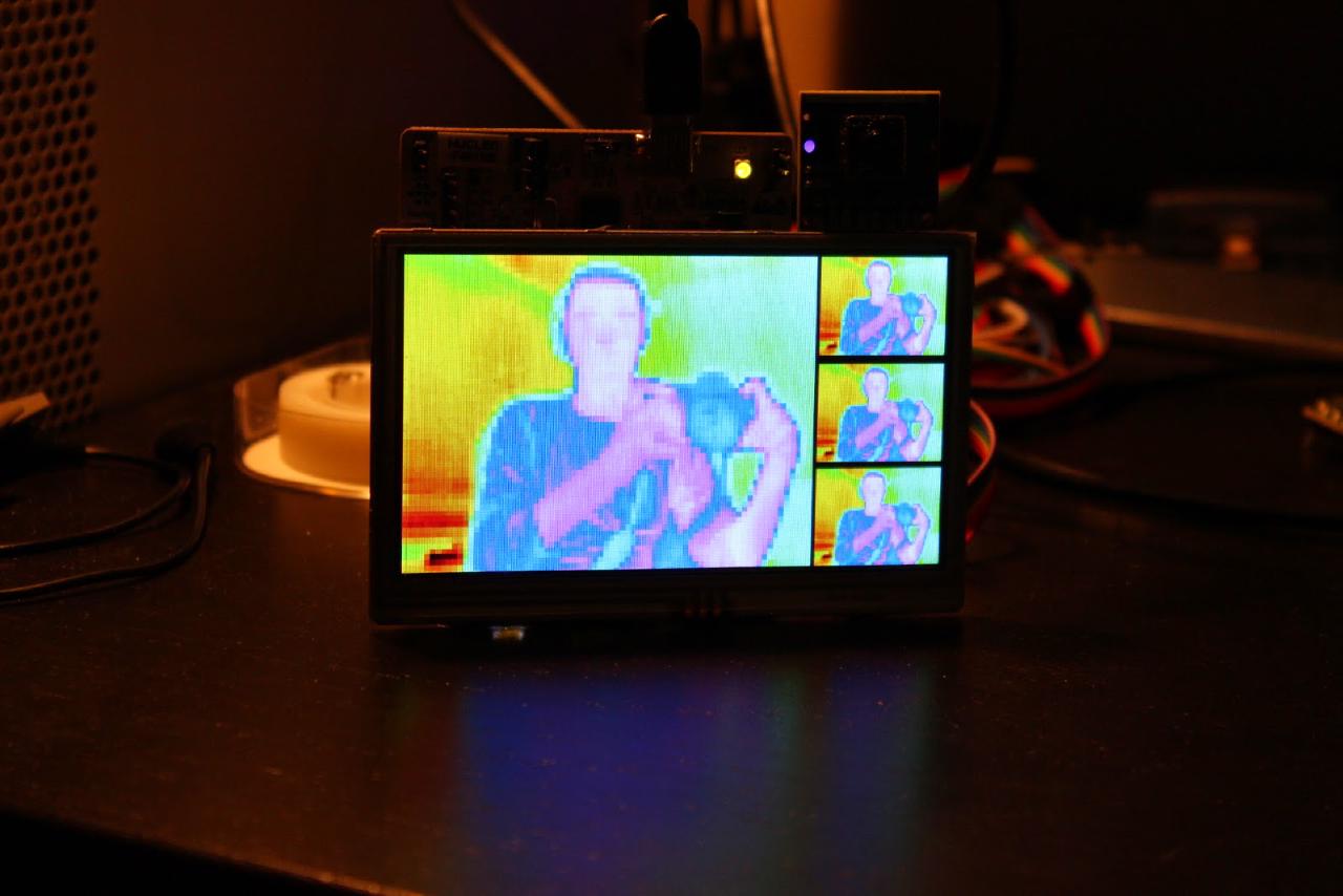 Flir Lepton camera