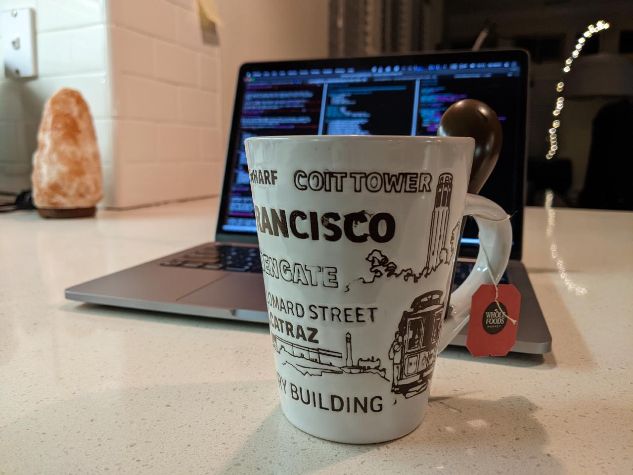 Tea made with Ryobi-boiled water